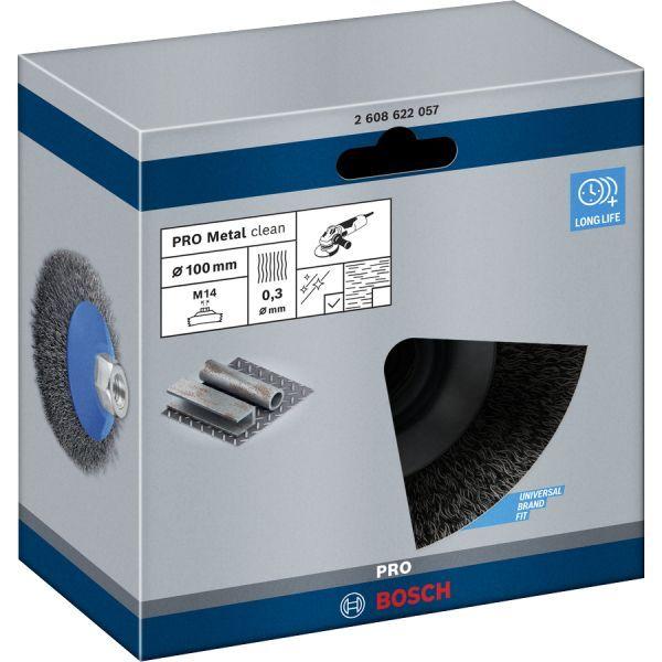 Escova Cónica BOSCH PRO Metal Clean 2608622057 (Metal - Azul), miniatura 3