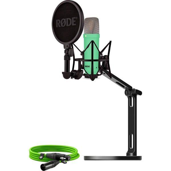 Microfone RODE MICROPHONES NT1 Signature (Com fios - Verde-claro)