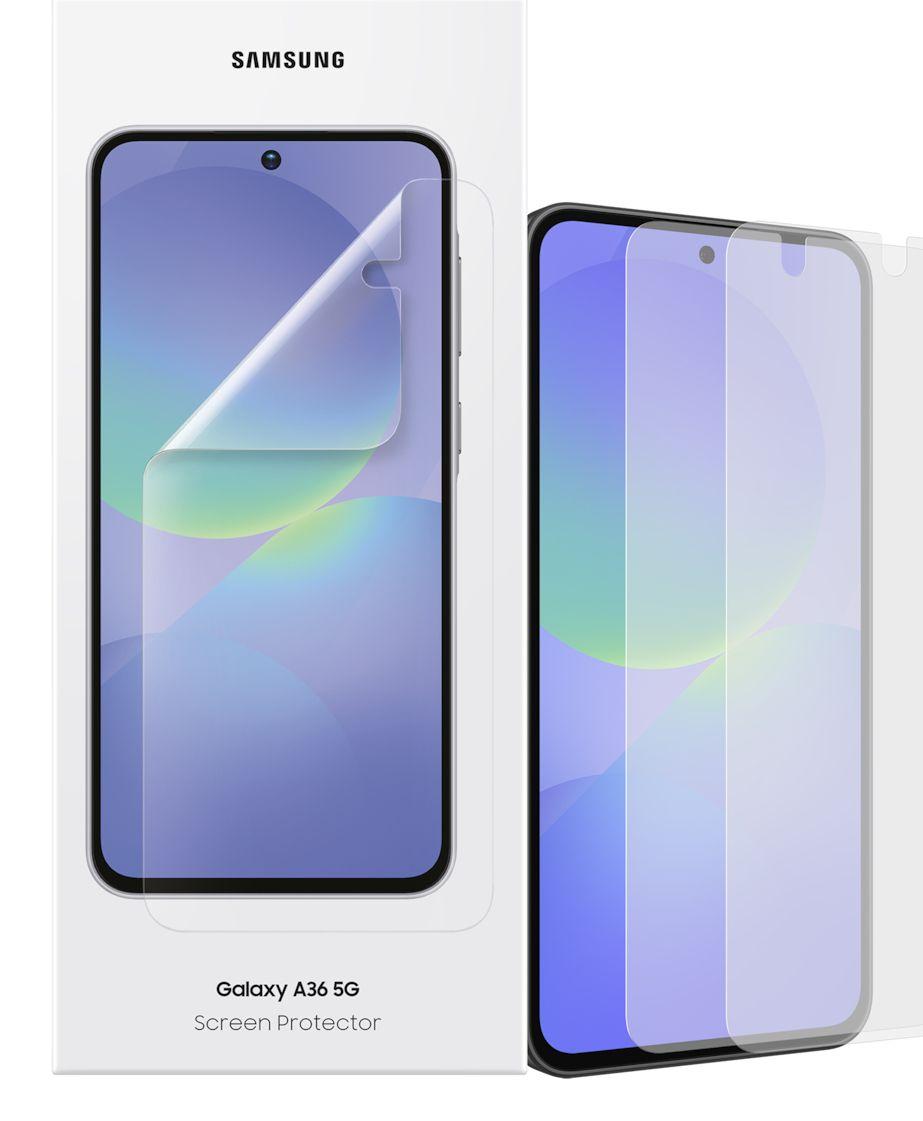 Película Protetora de Ecrã SAMSUNG EF-UA366CTEGWW (Samsung Galaxy A36 5G - 6,7" - Transparente)
