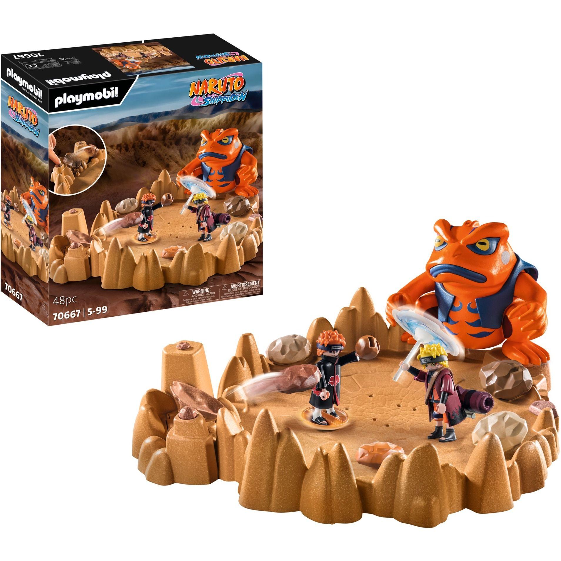 Conjunto de Construção PLAYMOBIL 70667 Naruto vs. Pain (A partir dos 5 anos - Multicor)