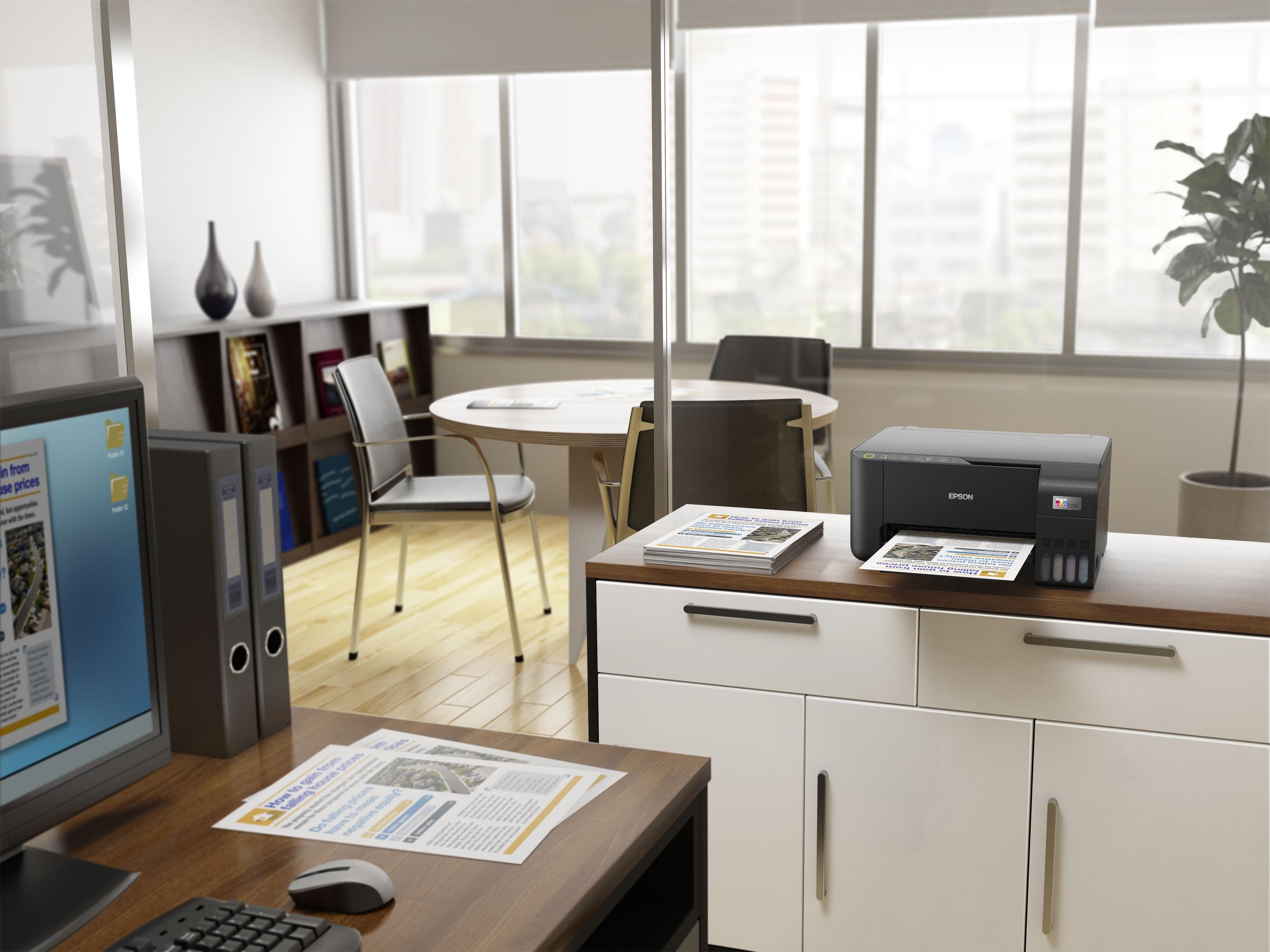 Impressora Multifunções EPSON EcoTank ET-2860 (A4 - Impressão a cores - 100 folhas - Preto) — miniatura 16
