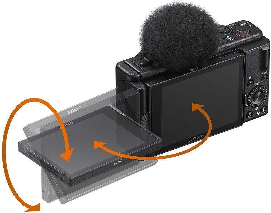 Câmara Compacta SONY ZV-1F (921 600 pontos - USB - Preto) — miniatura 5