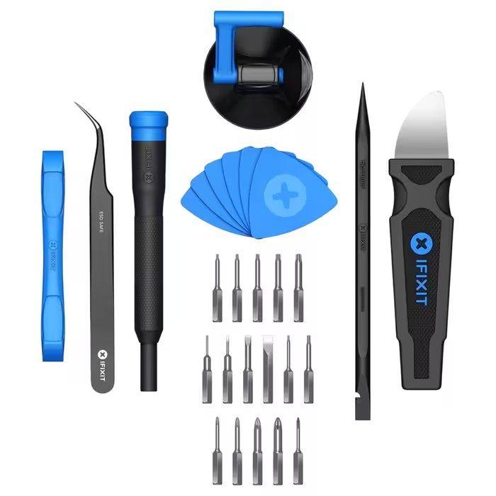 Kit de Ferramentas de Reparação IFIXIT Essential Electronics Toolkit EU145348-5 (Polímero - Preto e Azul) — miniatura 3