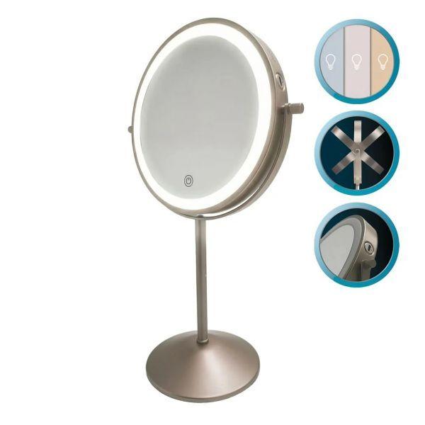 Espelho de Maquilhagem CECOTEC FaceCare Mirror Dual 122543 (Ampliação 10x - LED com 3 níveis), miniatura 2