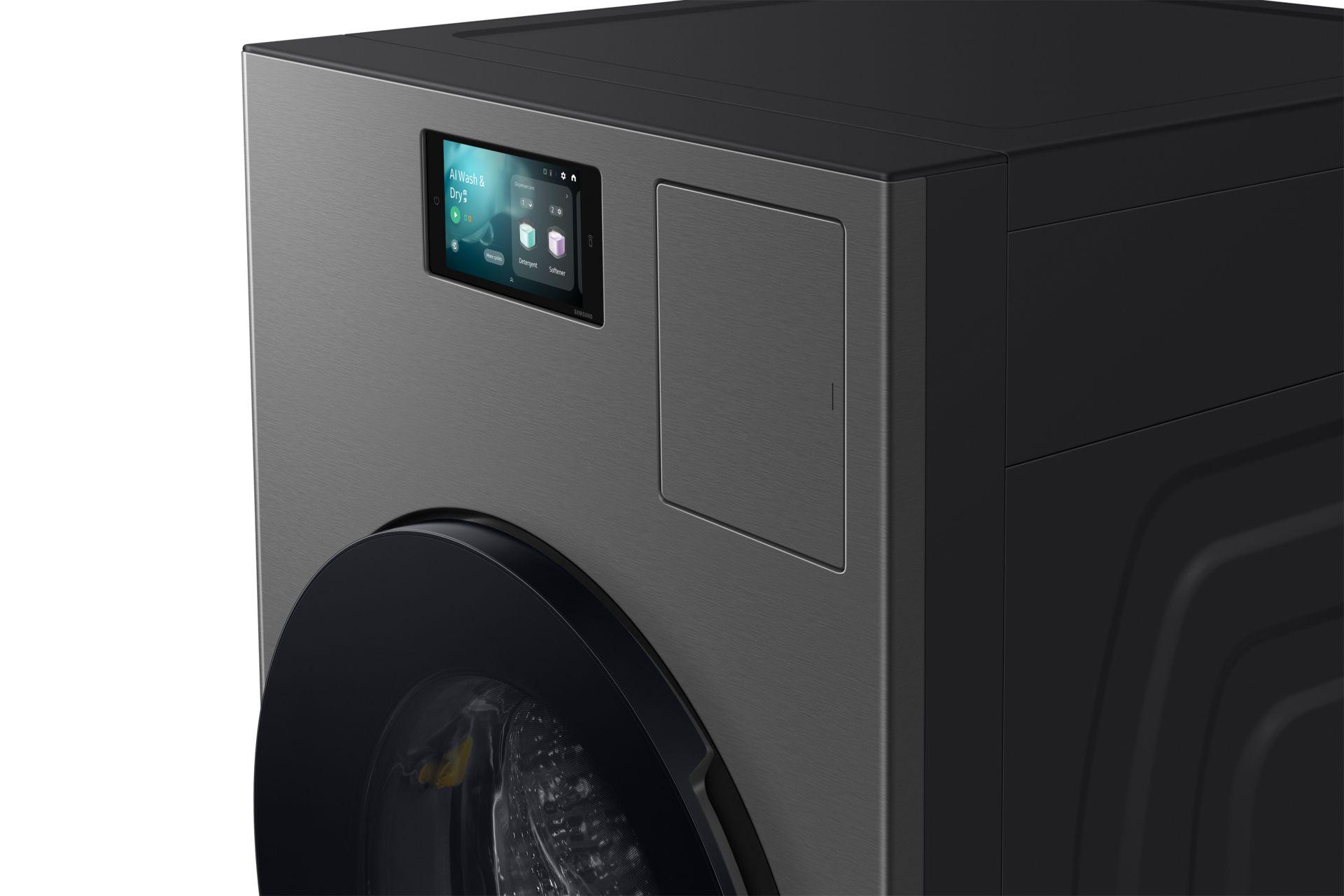 Máquina de Lavar e Secar Roupa Independente SAMSUNG WD18DB8995BZT2 (B - 18 kg - 11Kg - Cinza), miniatura 4