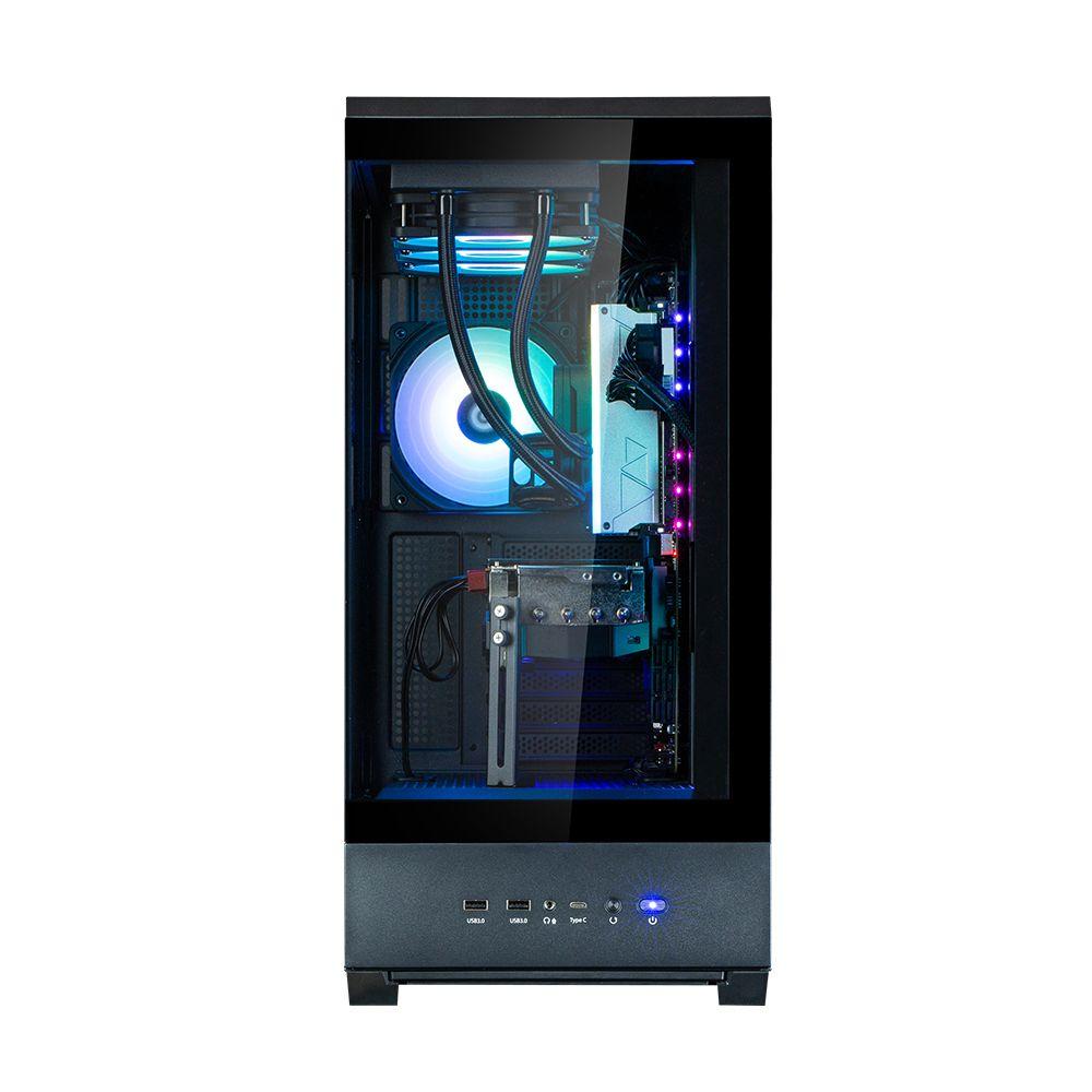 Caixa de Computador ZALMAN P50 DS (ATX, Micro ATX, Mini-ITX - Midi Tower - Plástico, aço, vidro temperado - Preto) — miniatura 11