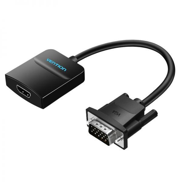 Conversor VENTION ACNBB (0,15 m - VGA macho - HDMI fêmea - Preto) — miniatura 2