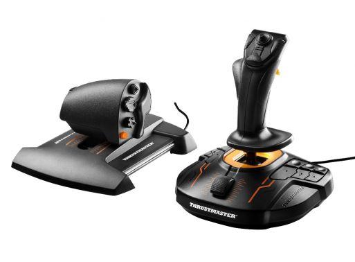 Joystick THRUSTMASTER T.16000M FCS HOTAS (PC - Com fios - Preto e Laranja) — miniatura 6