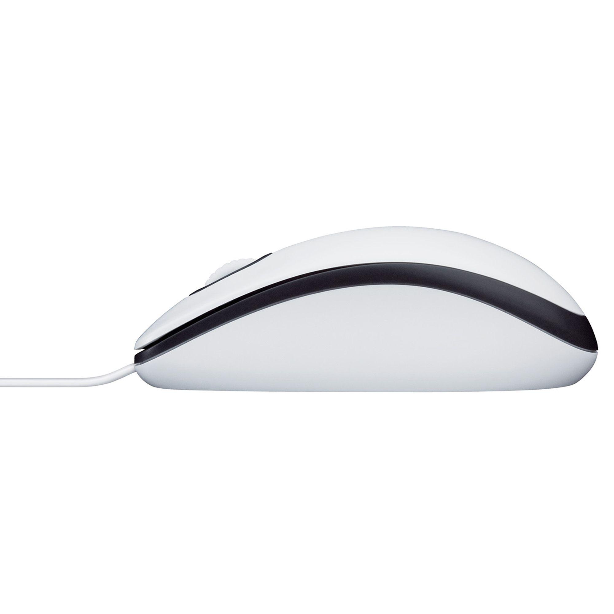 Rato LOGITECH M100 (Ambidestro - 1000 DPI - Ótico - Branco) — miniatura 4
