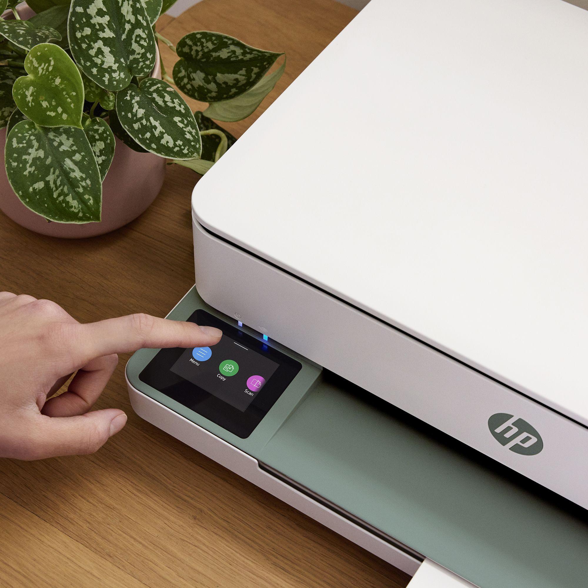 Impressora Multifunções HP ENVY 6120 (A4 - Impressão a cores - 100 folhas - Bege), miniatura 4