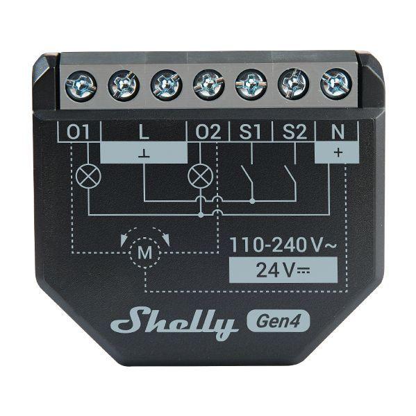 Relé Inteligente SHELLY 2PM Gen4 (2 Canais - Kit de 2 Unidades) — miniatura 4