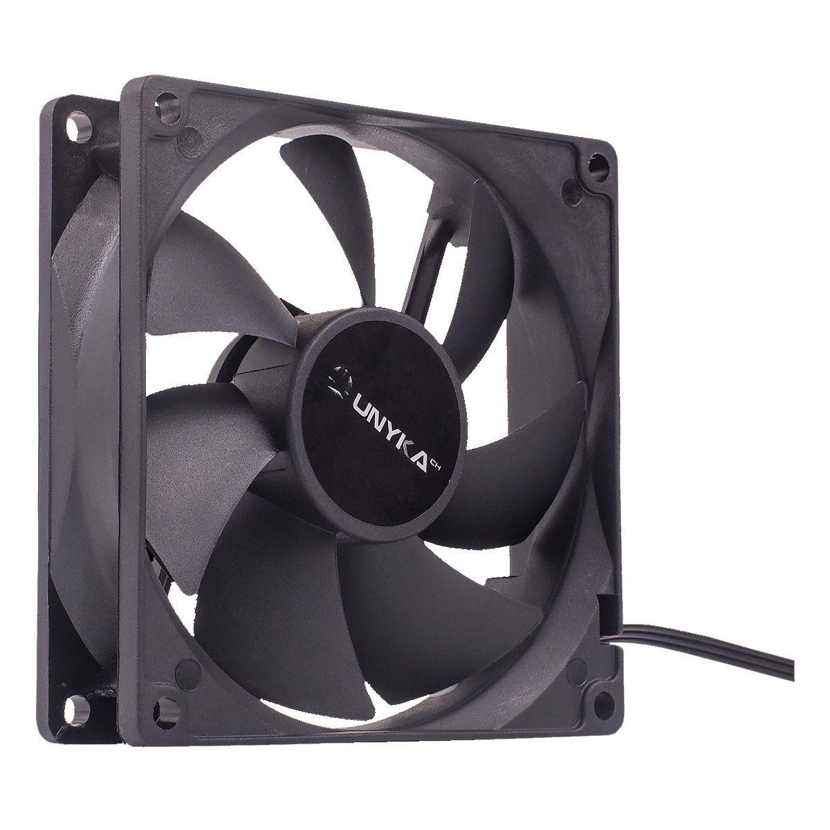 Ventoinha para Caixa PC UNYKACH 51789 (Não suportado - Preto)