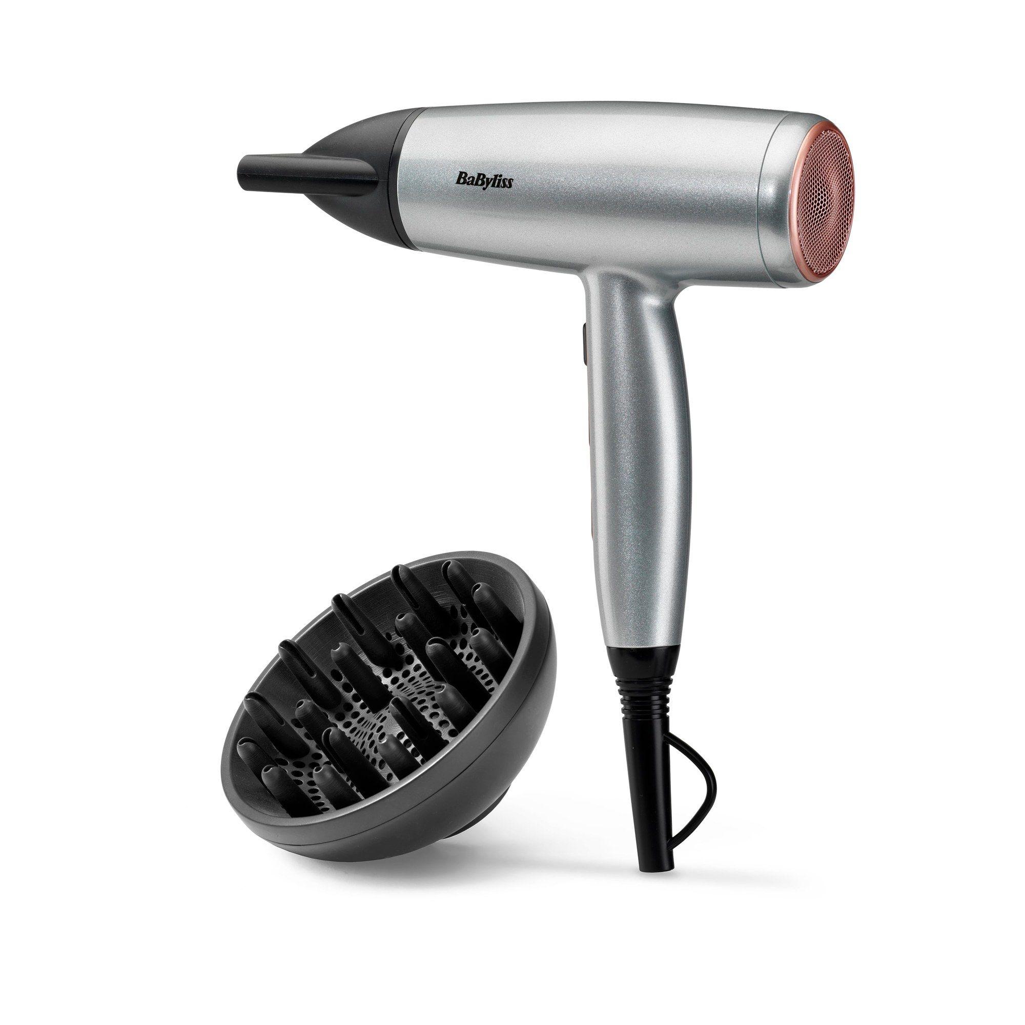 Secador de Cabelo BABYLISS D580DE (Aço acetinado)