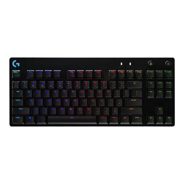 Teclado LOGITECH G Pro (Alemão - Logitech GX Blue - USB - Preto) — miniatura 2