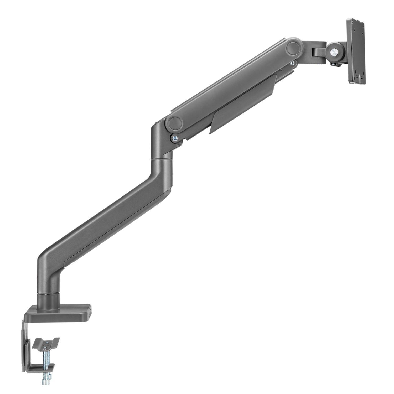 Suporte de Secretária para Monitor EWENT EW1529 (100 x 100 mm - 75 x 75 mm - 124,5 cm - Prateado), miniatura 3
