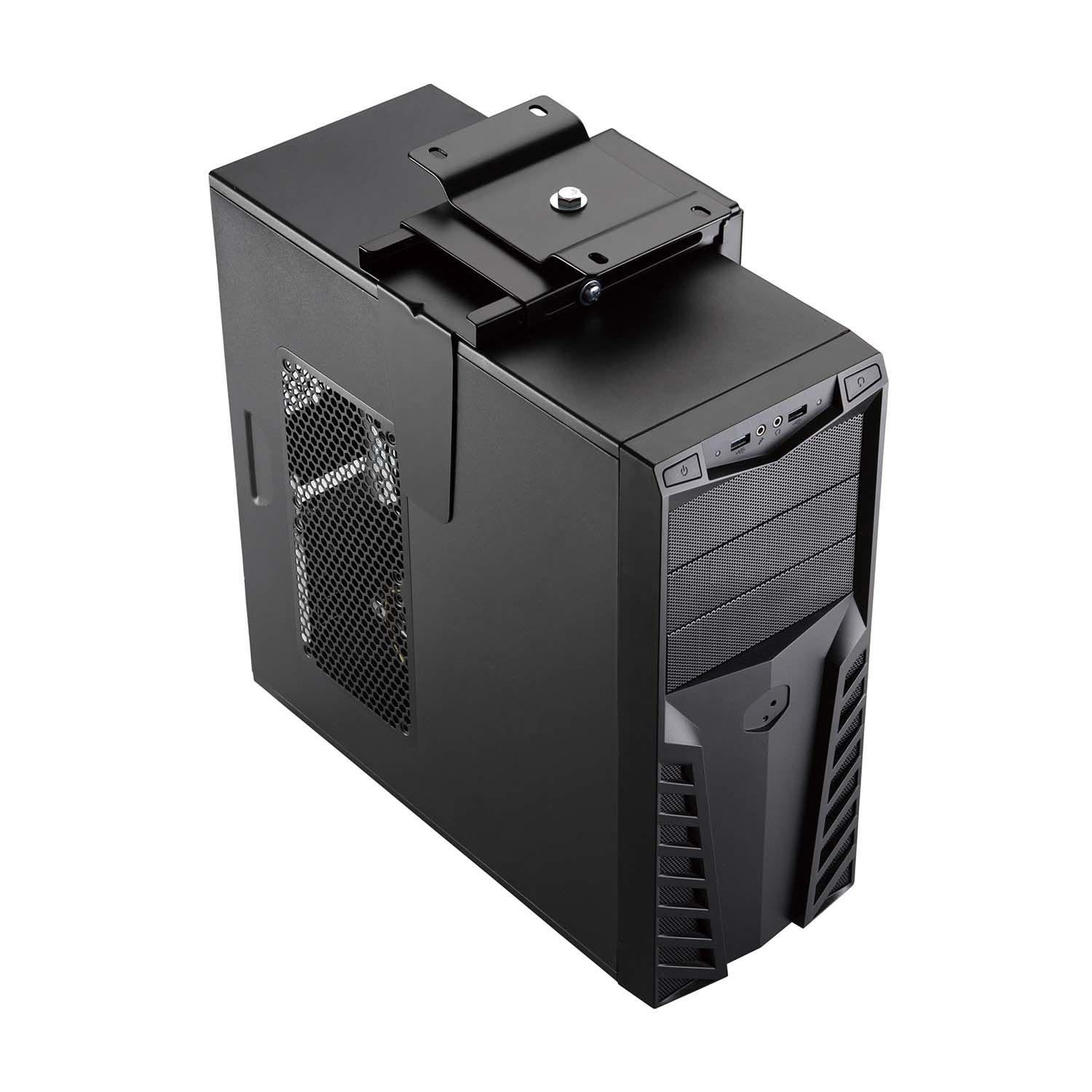 Suporte para CPU Sob Secretária AISENS MPC03-201 (10 kg - Parafuso - Preto), miniatura 3