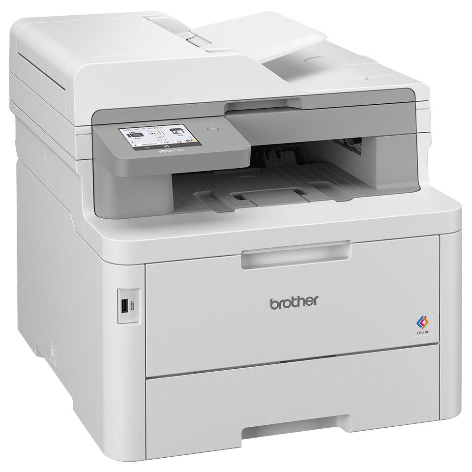 Impressora Multifunções Laser LED BROTHER MFC-L8340CDW (Impressão a cores - 250 folhas - Branco), miniatura 2