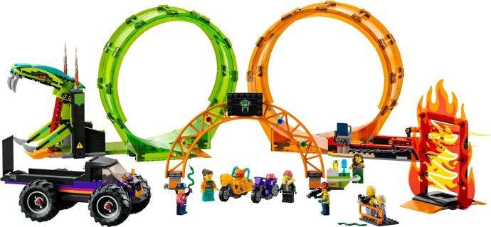 LEGO 60339 City Arena de Acrobacias com Loop Duplo (7+ anos - 598 peças), miniatura 2