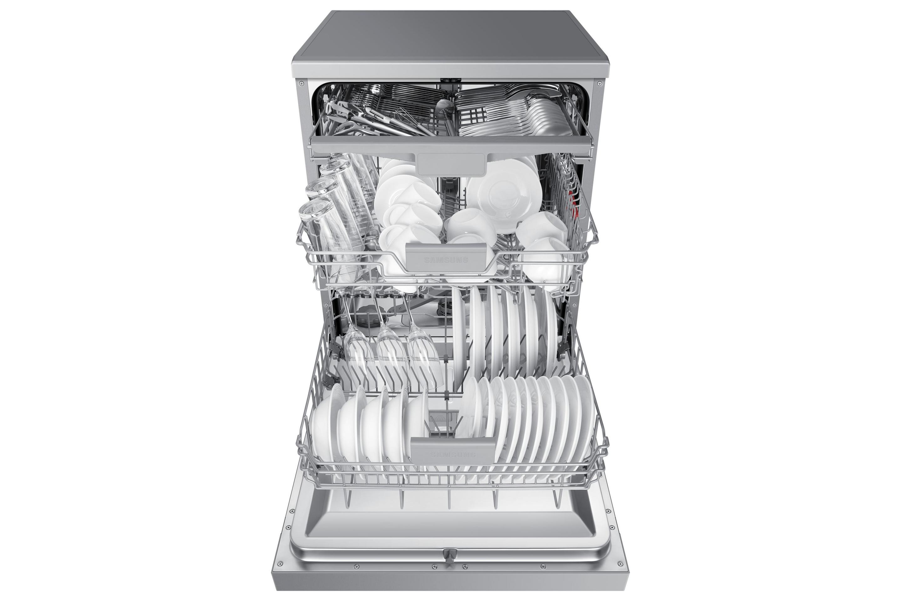 Máquina de Lavar Loiça Independente SAMSUNG DW60CG550FSRET (Largura 60 cm - 14 talheres - B - Inox), miniatura 4