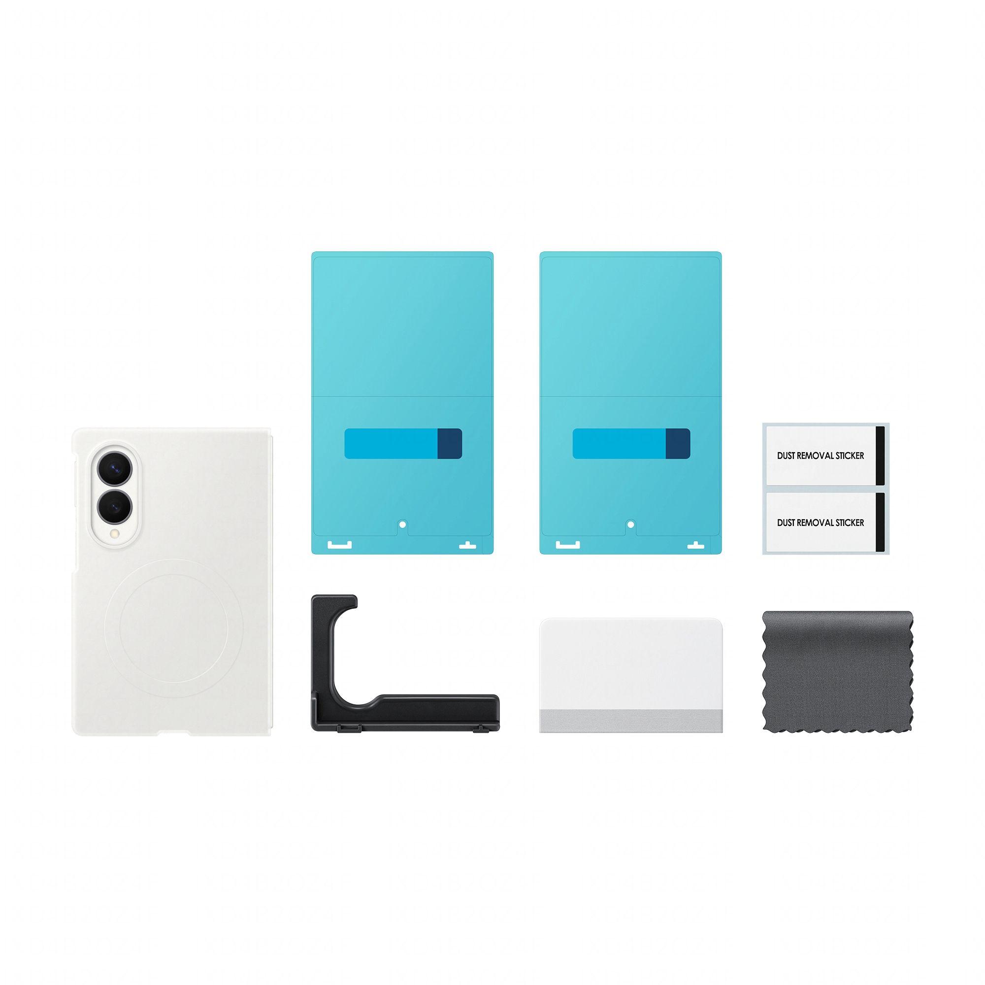 Capa Magnética de Silicone SAMSUNG Galaxy Z Fold8 (7,6" - Silicone - Creme), miniatura 3
