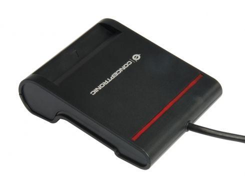 Leitor de Cartões de Identificação CONCEPTRONIC SCR01B (USB 2.0 - Preto), miniatura 5