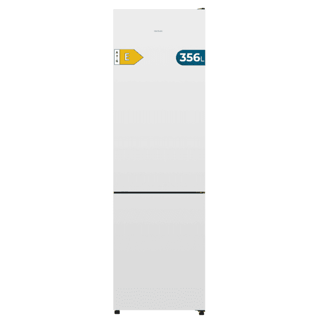 Frigorífico Combinado Independente CECOTEC Bolero CoolMarket Combi 356I (356 L - 200x59,5x63,5 cm - 60 cm - Branco)