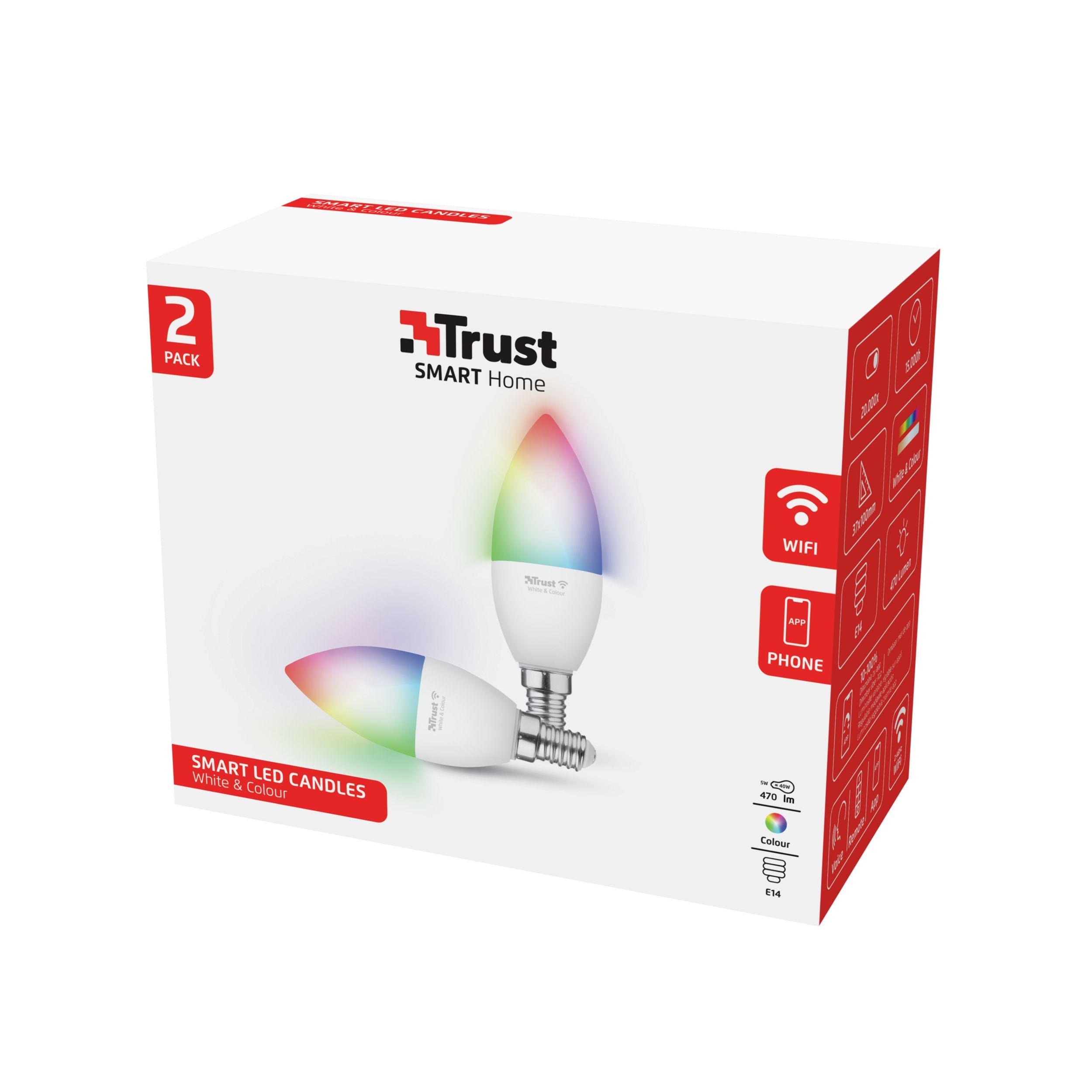 Lâmpada Inteligente TRUST 71293 (Branco) — miniatura 2