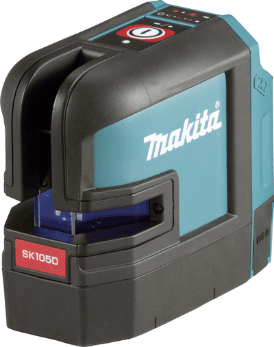 Nível Laser de Linhas Cruzadas MAKITA SK105DZ (10,8 V - Preto/Azul)