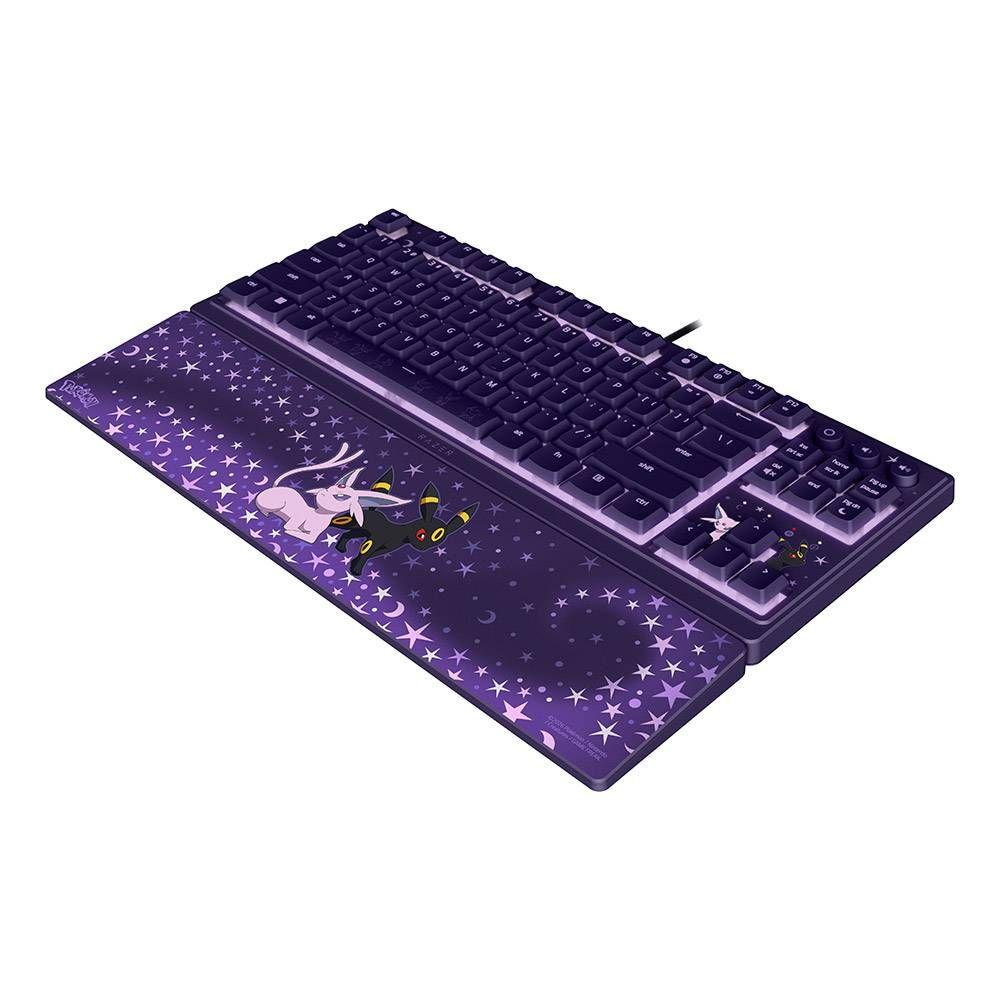 Teclado RAZER Ornata V3 Tenkeyless – Espeon & Umbreon Edition (Tecla com membrana mecânica - 80 - USB - Roxo) — miniatura 5