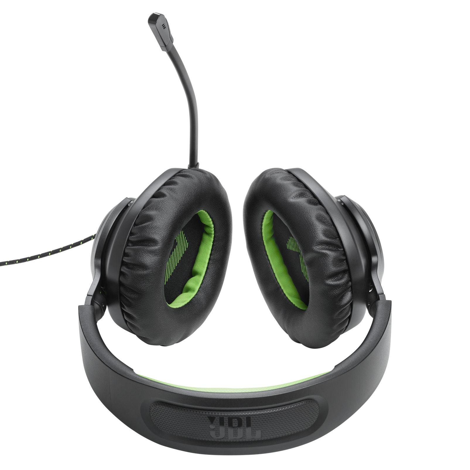 Headset Gaming JBL Quantum 100X (Binaural - Com fios - Circum-aural - Preto/Verde) — miniatura 8