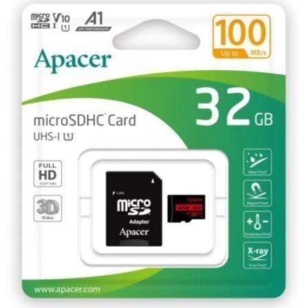 Cartão de Memória APACER AP32GMCSH10UB-R (32GB - Classe 10)