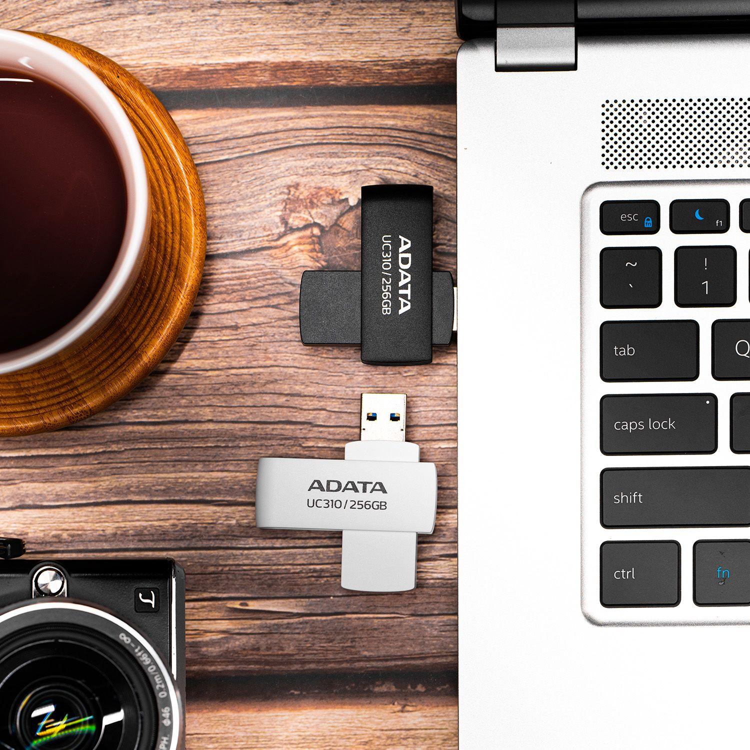 Pen USB ADATA UC310 (USB Type-A - USB-A - 3.2 Gen 1 - Branco) — miniatura 5