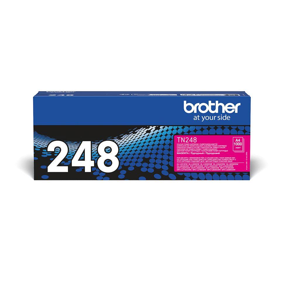 Toner BROTHER TN-248M (1000 páginas - Magenta)