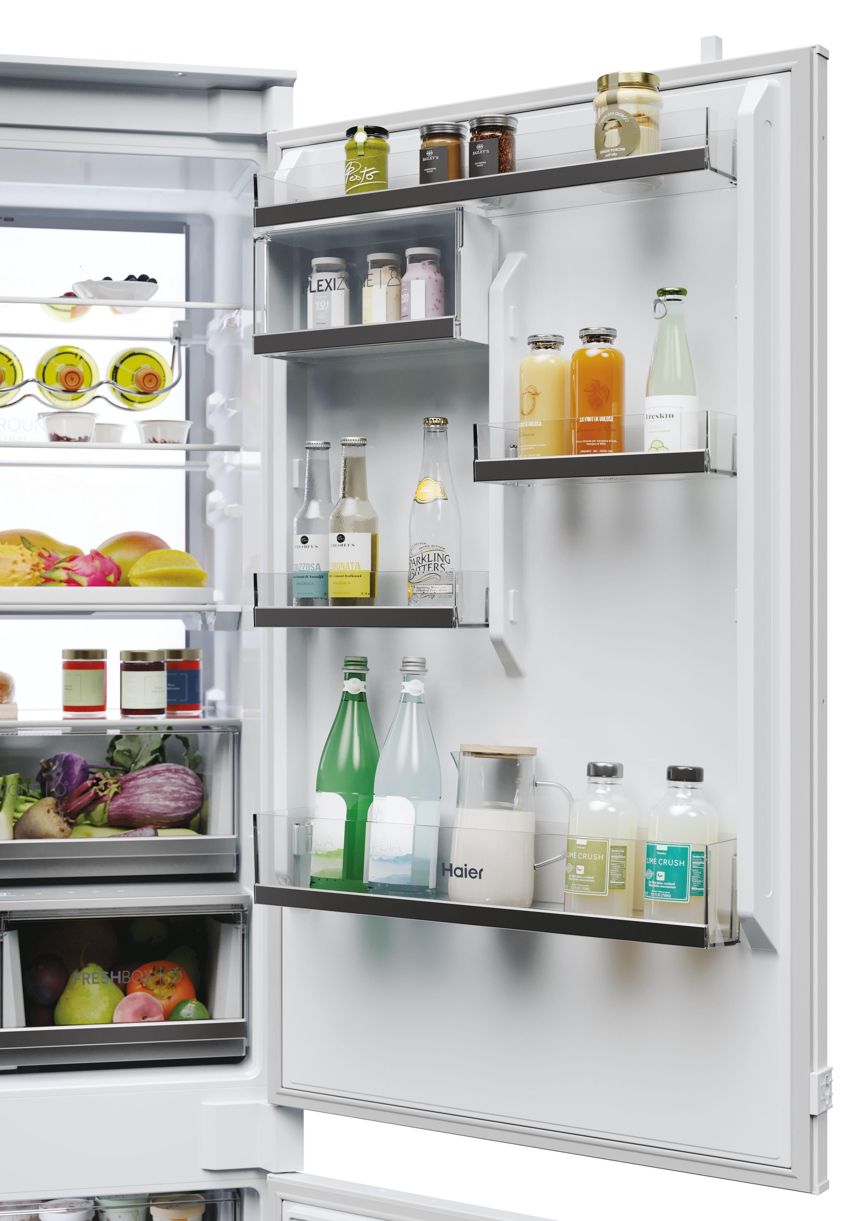 Frigorífico Combinado Encastre HAIER HBW7719C (400 l - hOn - 193,5x69x55 cm - Branco) — miniatura 5