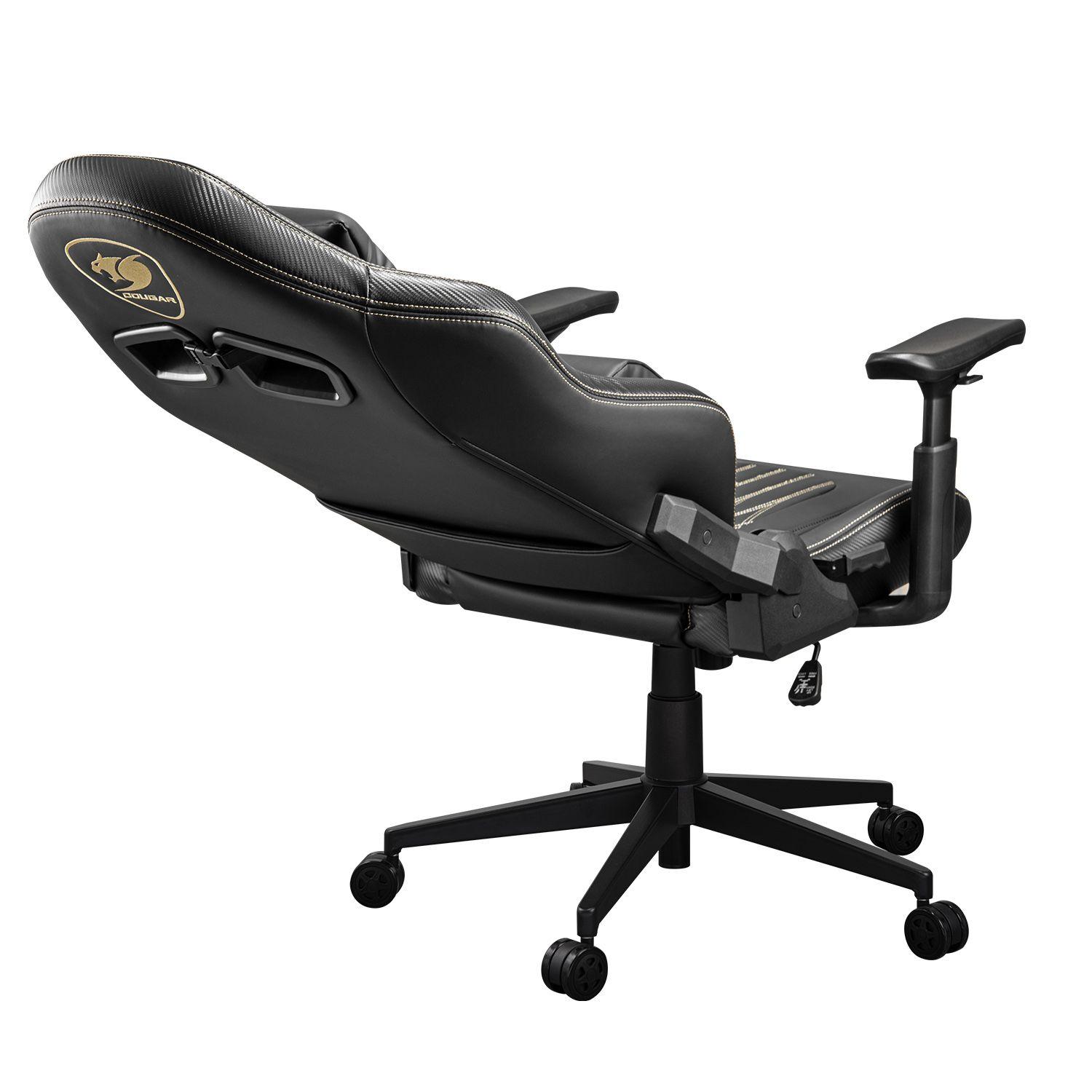 Cadeira Gaming COUGAR Explore Royal (120 kg - 9,5 cm - 3D - Preto/Dourado) — miniatura 9