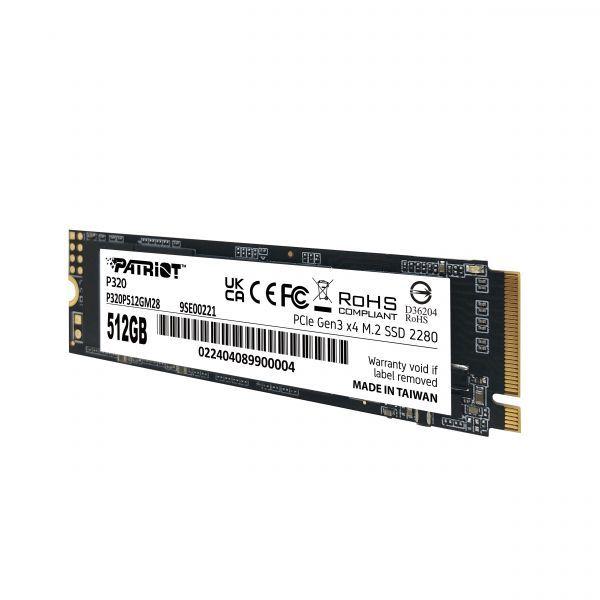 SSD PATRIOT Viper P320 (512 GB - M.2 2280 - PCI Express 3.0 NVMe) — miniatura 4
