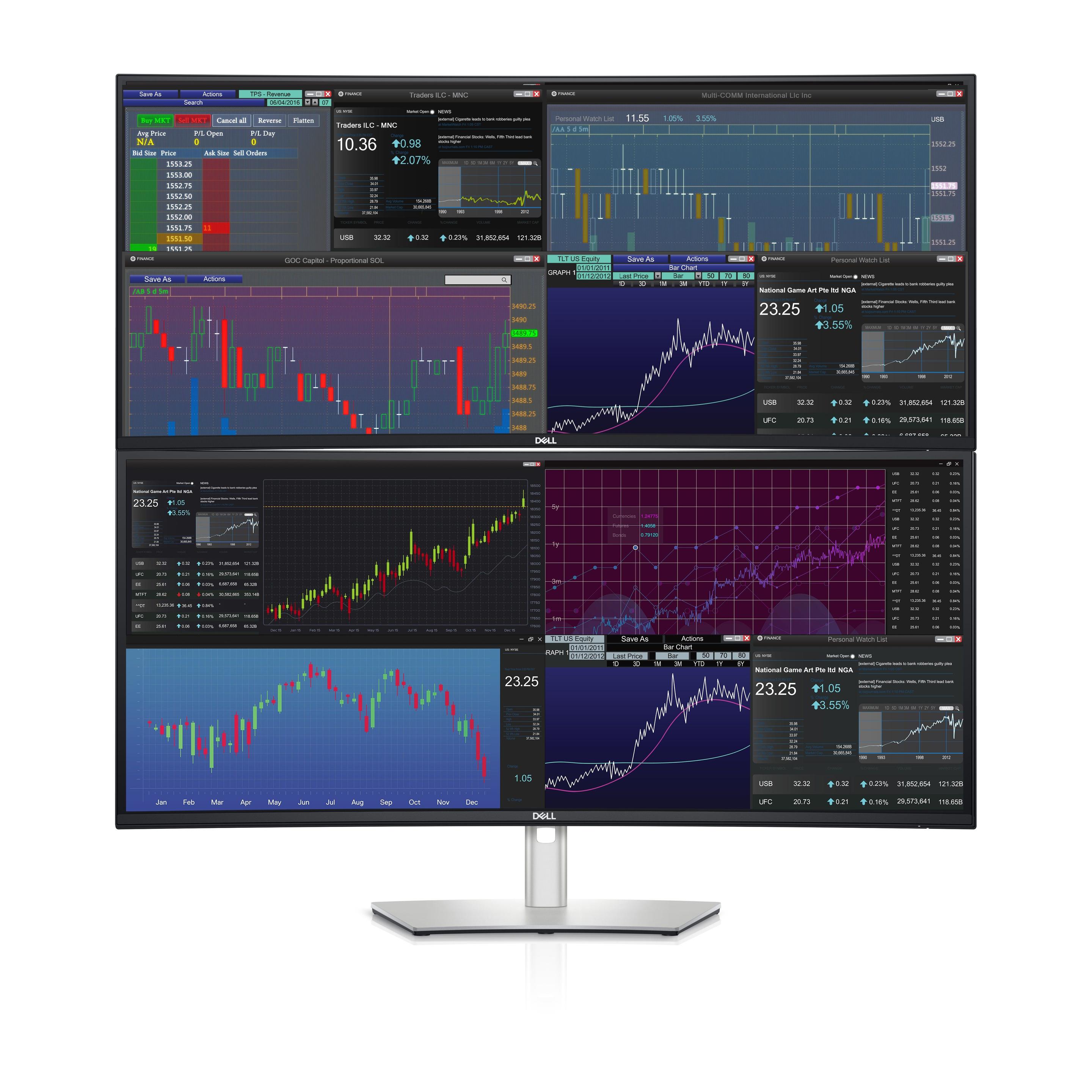 Monitor DELL UltraSharp U3824DW (37,5" - IPS - 60 Hz - Preto e Prateado) — miniatura 12
