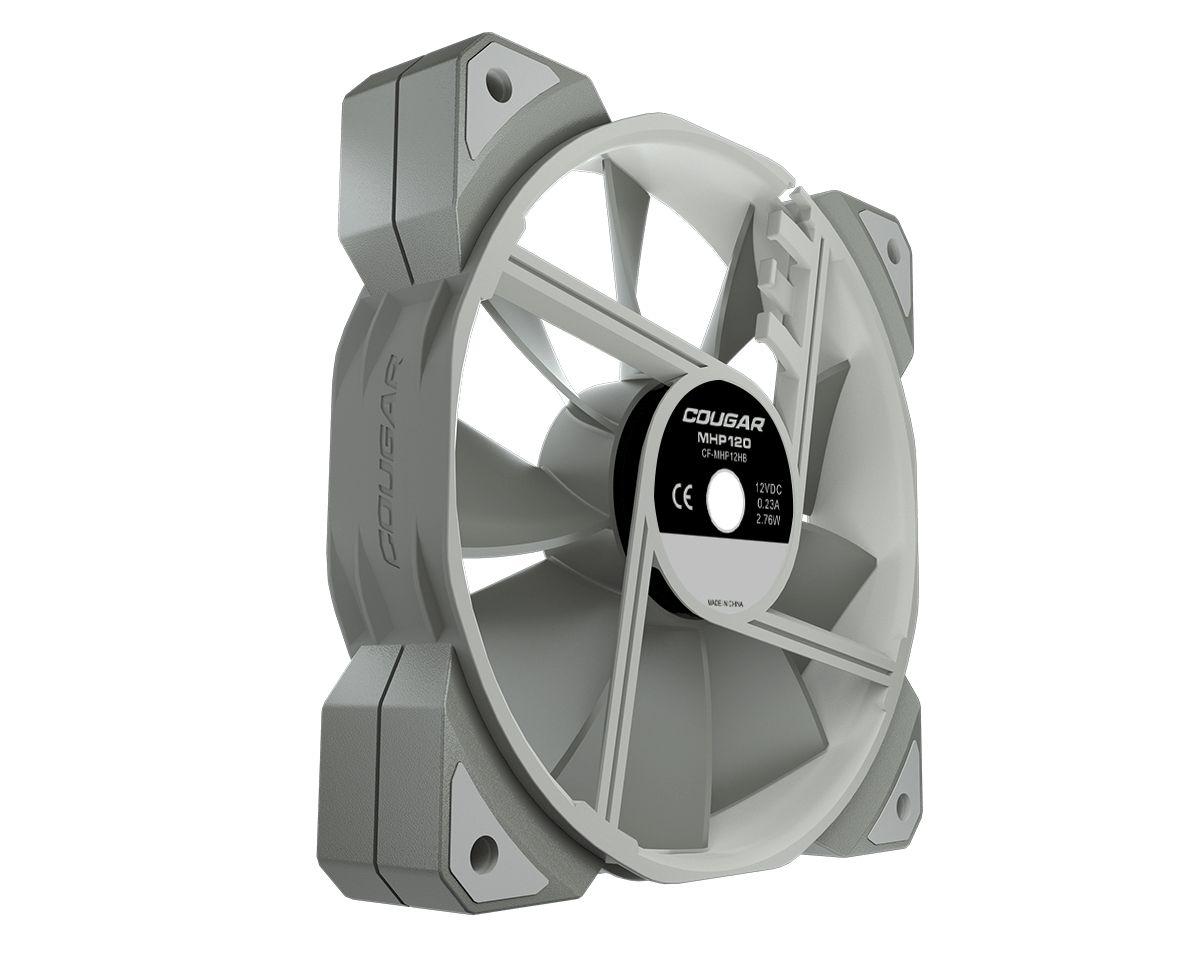 Ventoinha de Caixa COUGAR MHP 120 (Metal - Branco), miniatura 4