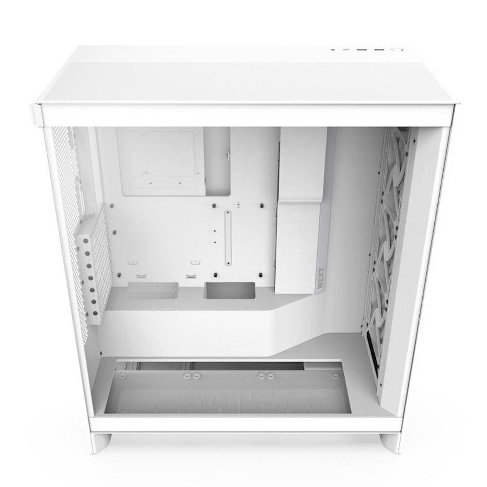Caixa PC ATX NZXT H7 Flow 2024 (Mini-ITX, ATX, EATX - ATX, SFX, SFX-L - Midi Tower - Branca) — miniatura 4