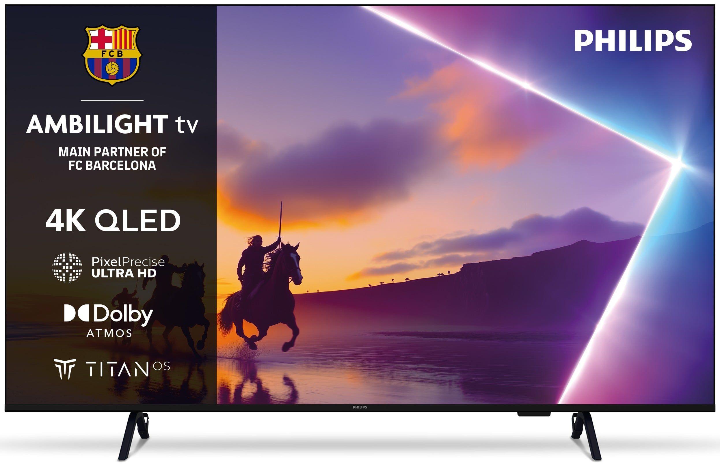 Televisão PHILIPS TV 55PUS8400/12 (55" - QLED - 4K Ultra HD - Preto)