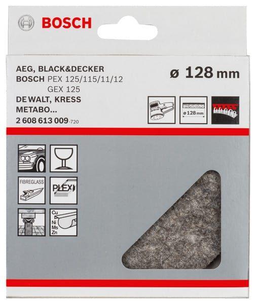 Feltro de Polir BOSCH 2608613009 (128 mm), miniatura 3