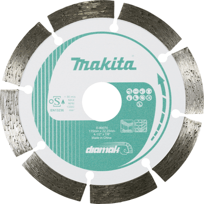 Disco de Corte Diamantado MAKITA D-80070 DIAMAK (115 mm), imagem 1