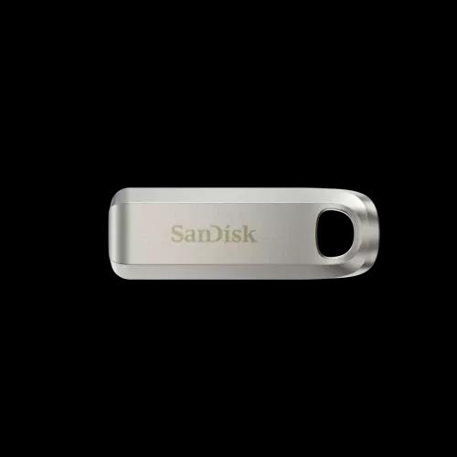 Pen USB SANDISK SDCZ75-256G-G46 (256 GB - Deslizante - USB Tipo-C - Prateado)