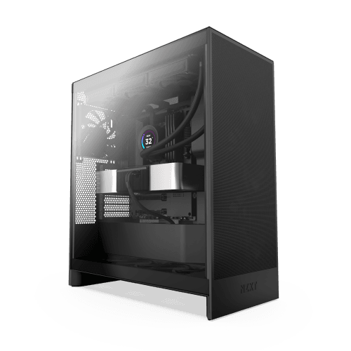 Caixa PC NZXT H7 Flow (ATX, EATX, micro ATX, Mini-ITX - ATX, SFX, SFX-L - Midi Tower - Preto)