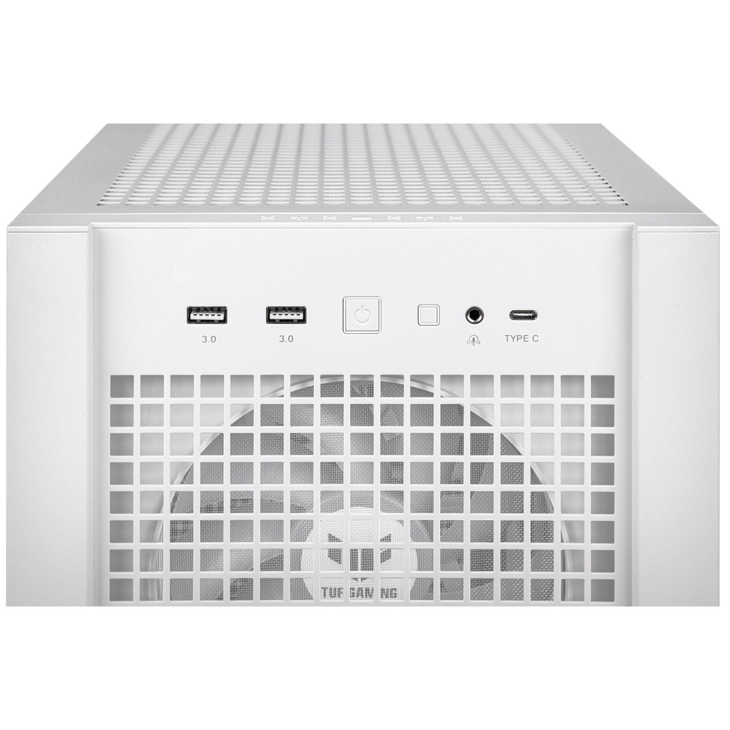 Caixa PC ASUS TUF Gaming GT302 ARGB (EATX, ATX, micro ATX, Mini-ITX - Midi Tower - 16,5 cm - Branco) — miniatura 17