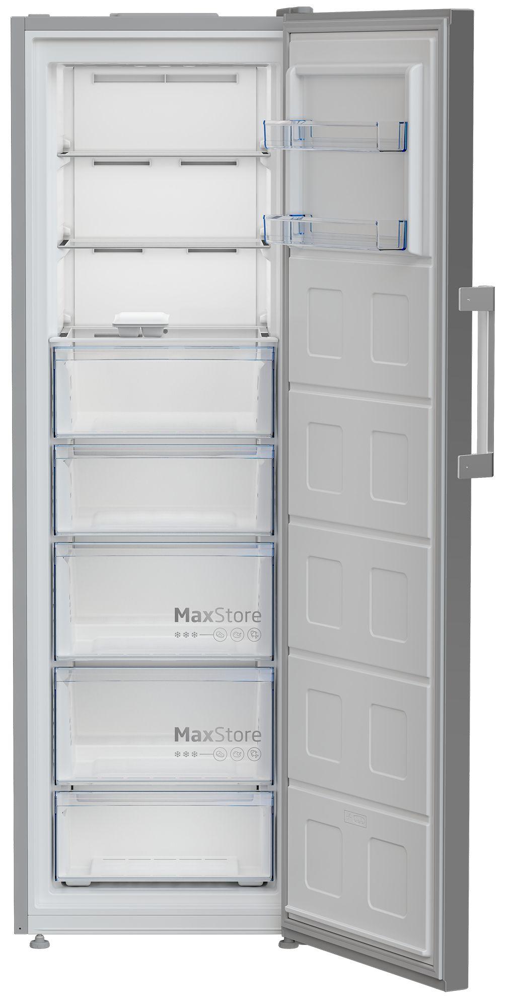 Arca Vertical Independente BEKO B3RFNE314XB (Altura 186,5 cm - 60 cm - 187 cm - Cinzento) — miniatura 4