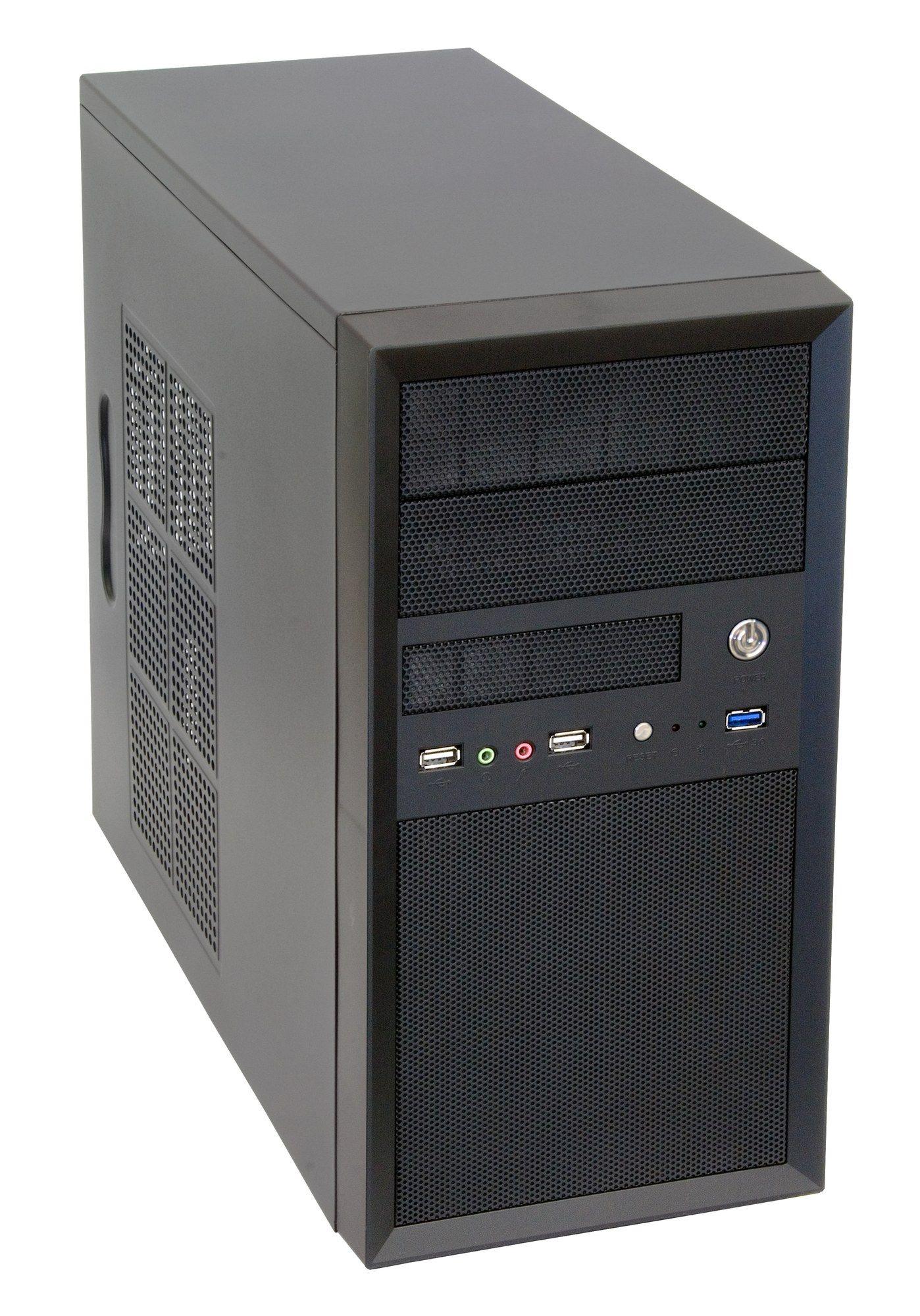 Caixa de Computador CHIEFTEC CT-01B-OP (Micro ATX - Mini Tower - SECC - Preto) — miniatura 3