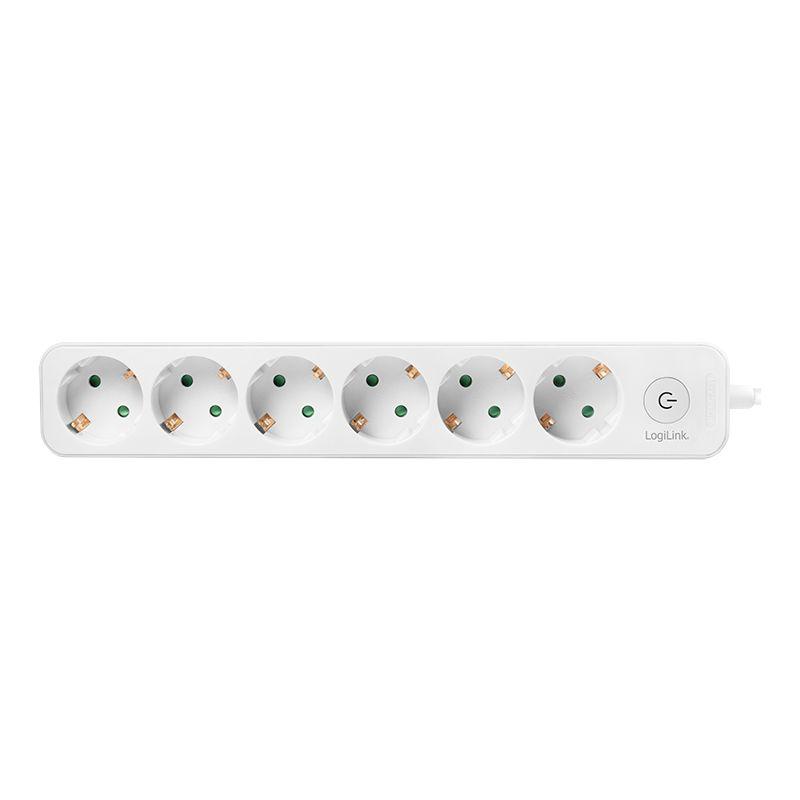 Extensão Elétrica LOGILINK LPS247 (1,5 m - Tipo F - Branco), miniatura 2