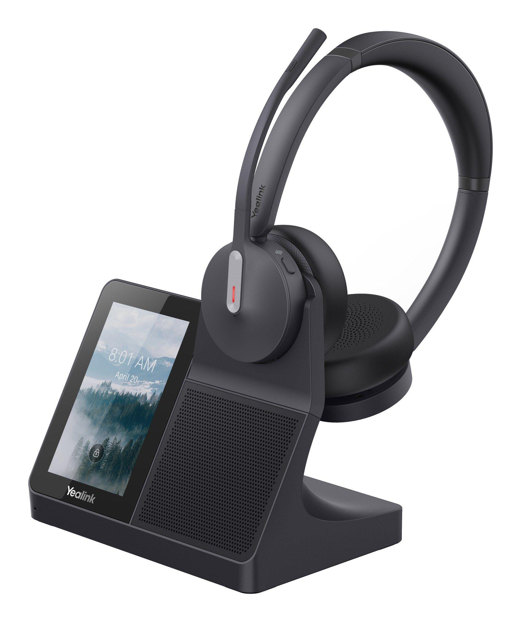 Headset YEALINK WH64 Workstation Dual (Binaural - Com fios e sem fios - Supra-aural - Preto), miniatura 2
