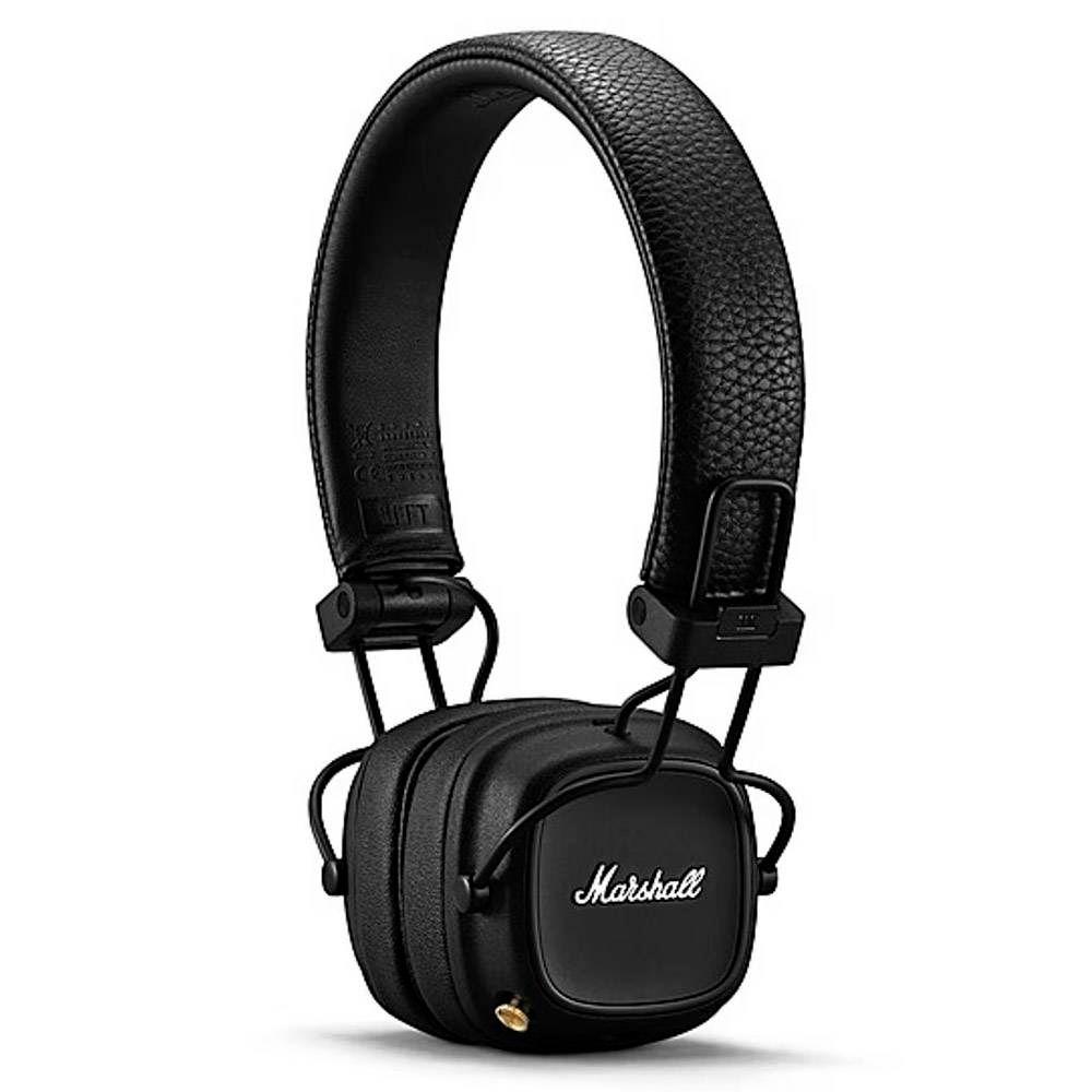 Auscultadores Bluetooth MARSHALL Major IV (Auscultadores on-ear fechados - Bluetooth e ligação com cabo - On-Ear - Preto), miniatura 2